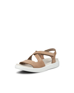 Ecco Women's Flowt Crosstrap Sandal Nude