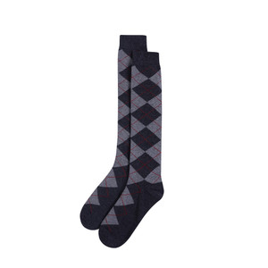 JRB Plus Two Argyle Long Golf Socks Charcoal Light Grey JRB Plus Two Argyle Long Golf Socks Charcoal Light Grey