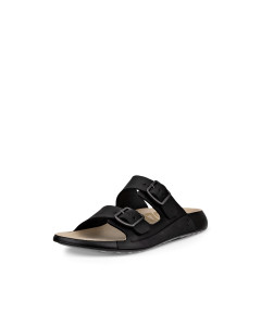 Ecco Women's Cozmo Casual Buckle Flat Sandal Black Ecco Women's Cozmo Casual Buckle Flat Sandal Black