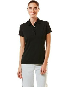 Callway Womens Short Sleeve Golf Polo Caviar