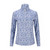 JRB Ladies 1/4 Zipped Golf Top Cornflower Blue Print