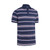 Callaway Mens Resort Ventilated Stripe Polo Peacoat