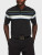 Callaway Mens Engineered Ventilated Stripe Polo Caviar