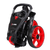Skymax Cube 3 Wheel Golf Push Trolley Charcoal Red