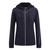 JRB Ladies Hooded Zip Up Sweatshirt Grey