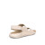 Ecco Women's Cozmo Casual 3 Strap Flat Sandal Limestone