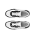 Ecco Men's Street Court Trainer White Black