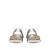 Ecco Women's Cozmo 2 Strap Flat Sandal Pure White Gold
