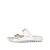 Ecco Women's Cozmo 2 Strap Flat Sandal Pure White Gold