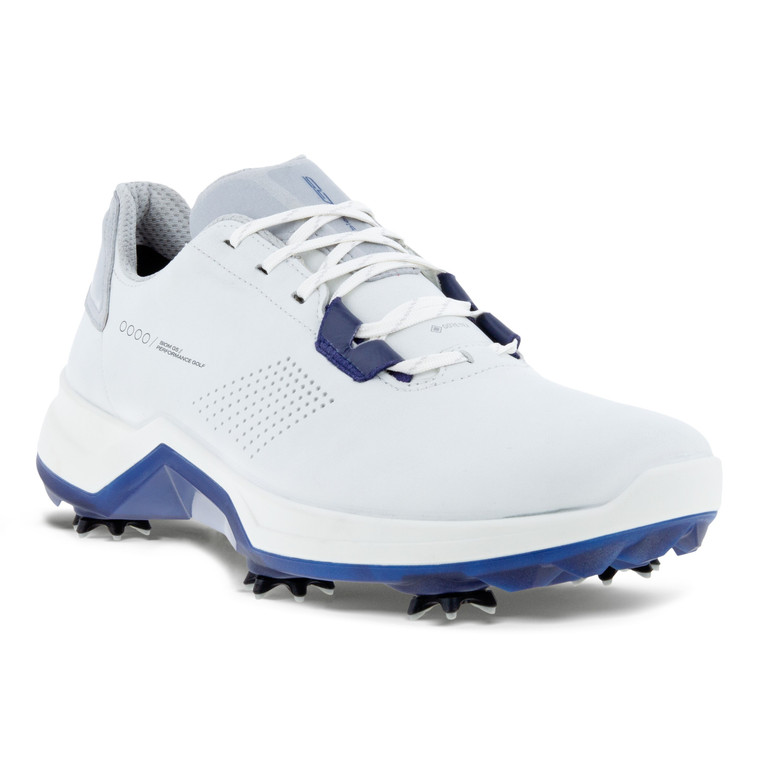 Ecco Mens Golf Biom G5 White Blue Depths 