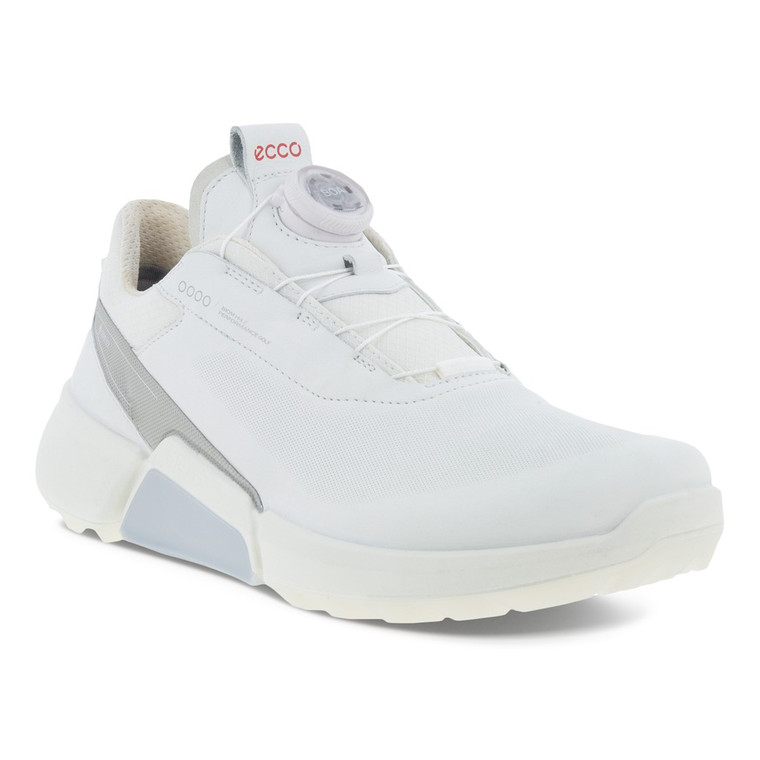 Ecco Women's Biom H4 Boa Golf Shoes White Concrete 2023