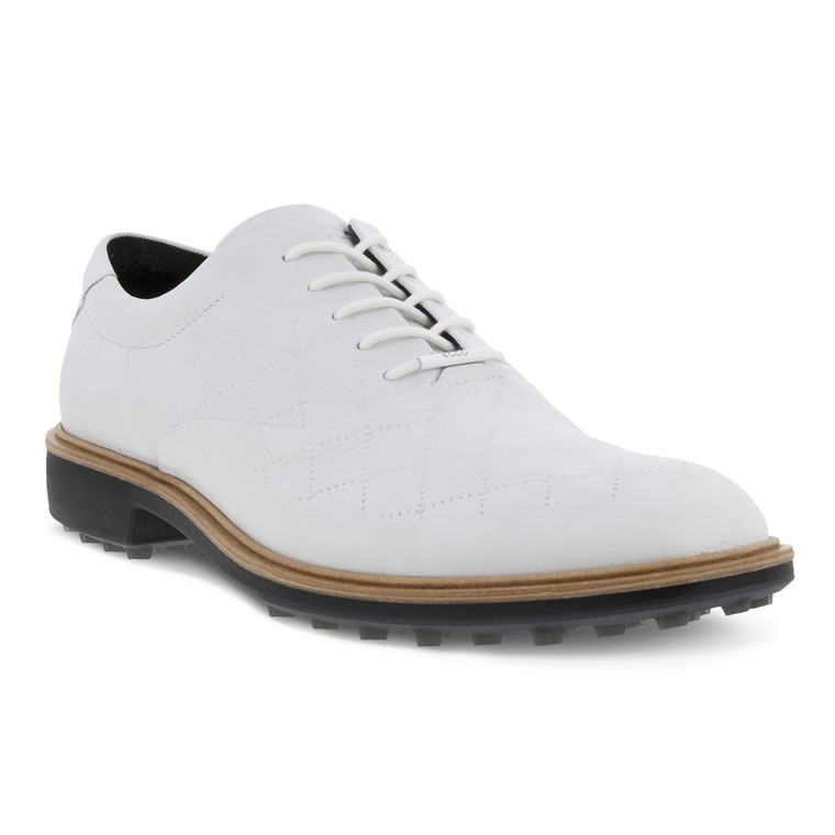 Ecco Mens Classic Hybrid Golf Shoes White 2023 