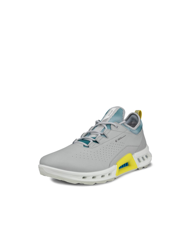 Ecco Mens Biom C4 Golf Shoes Concrete Baygreen