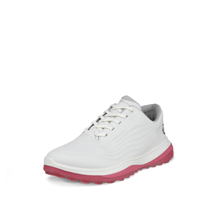 Ecco Women's LT1 Golf Shoes White Bubblegum