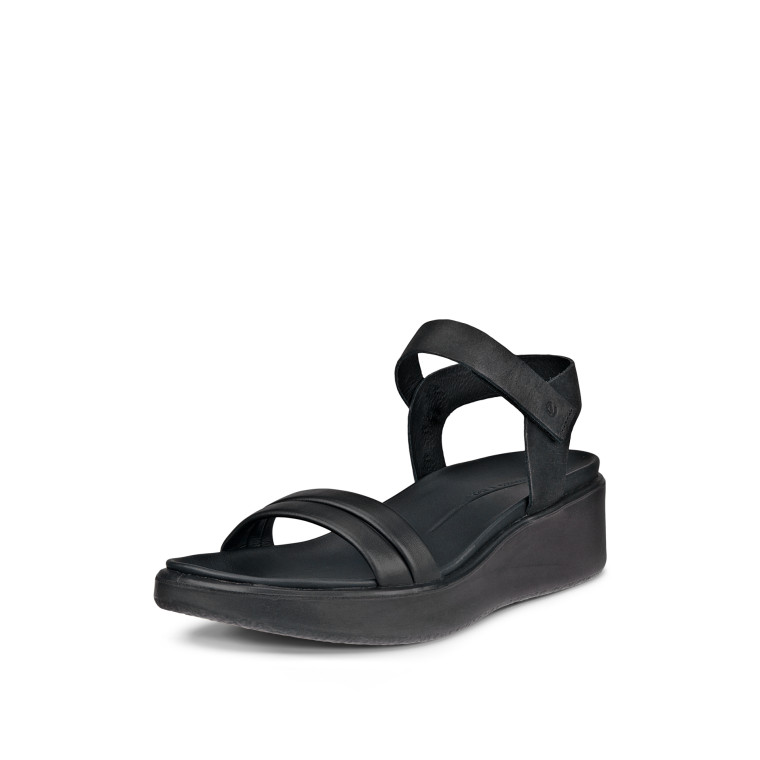 Ecco Women's Flowt Wedge Sandal Black