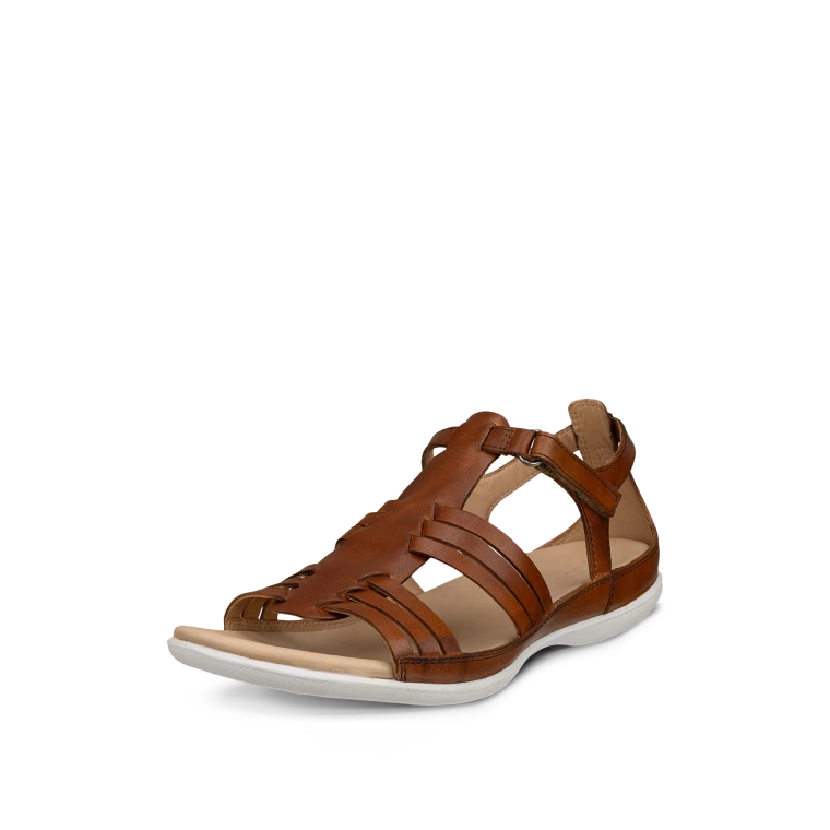 Ecco Women's Flash Roman Sandals Saddle