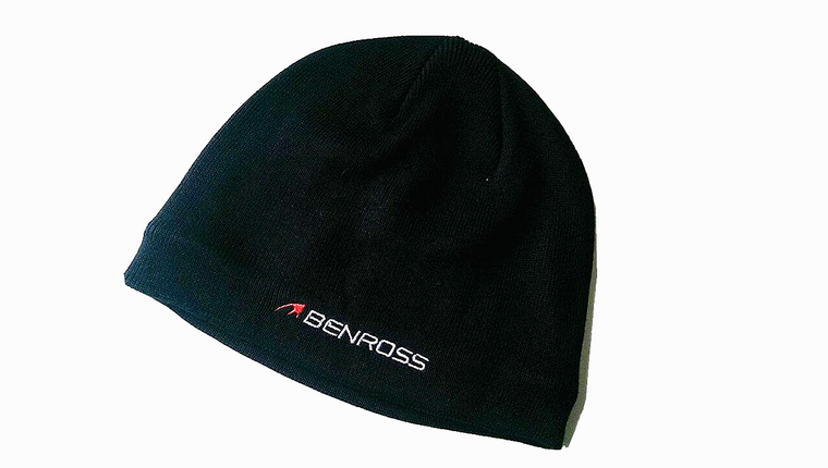 Benross Knitted Golf Hat Navy