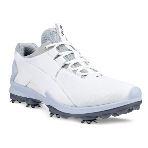 Ecco Mens Biom Tour Golf Shoes White + FREE shoe wipes - London Pro Golf