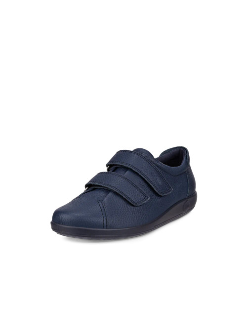Ecco Women's Soft 2.0 Shoe Velcro Marine Navy
