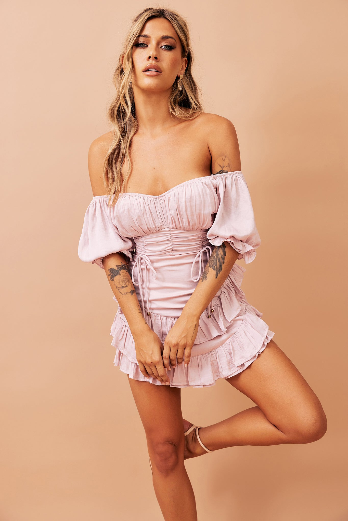 Honey Sweet Dress - Blush | Sage and Paige AUS.
