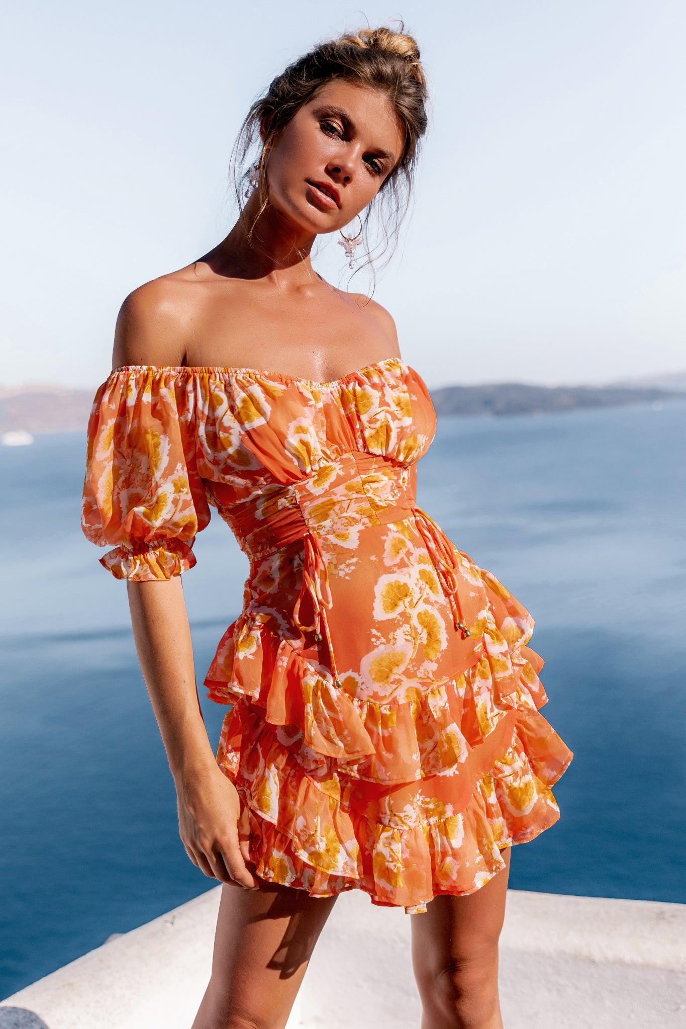 Find My Way To You Dress - Orange | Sage and Paige AUS.
