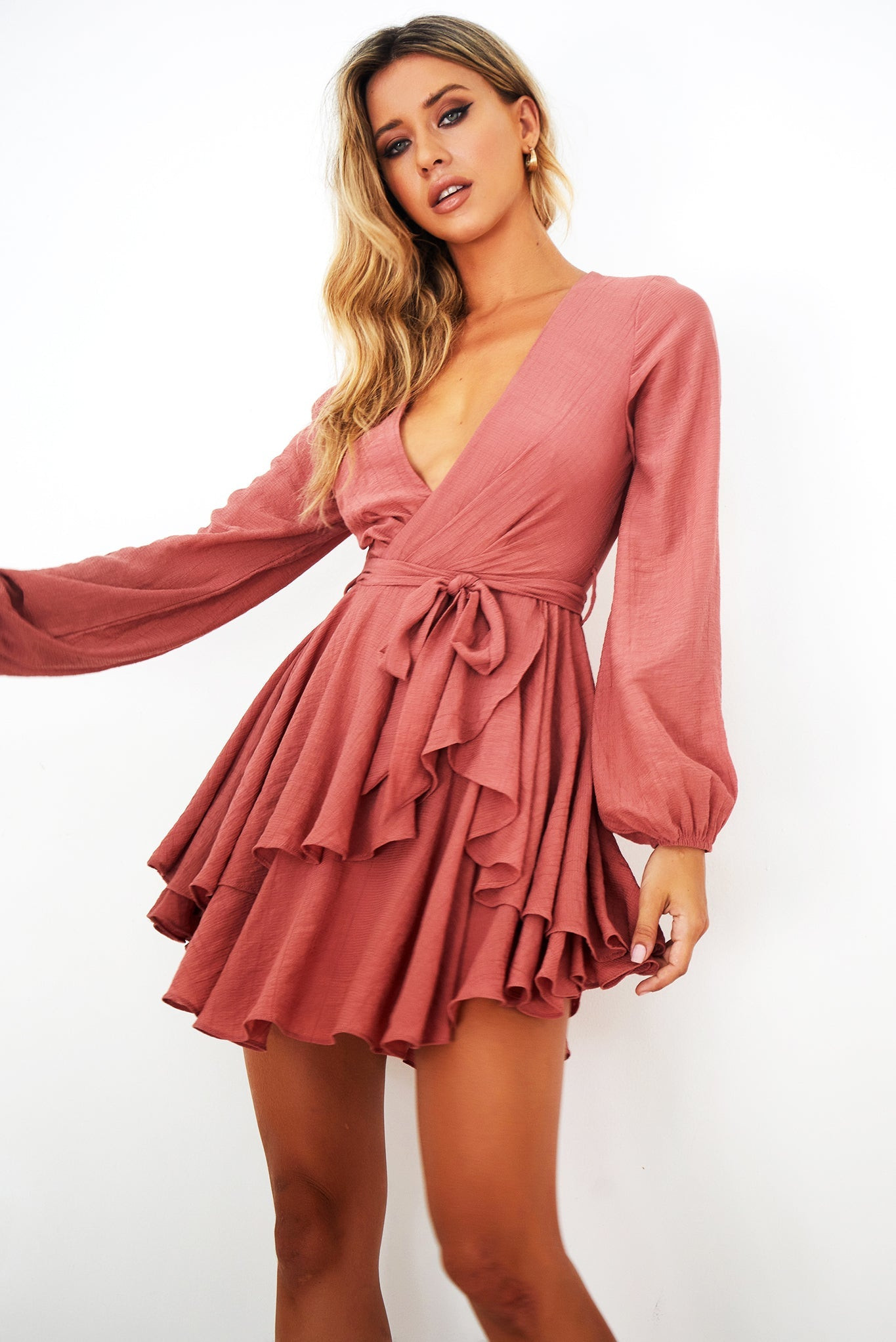 Sweet Scarlett Dress - Rose | Sage and Paige AUS.