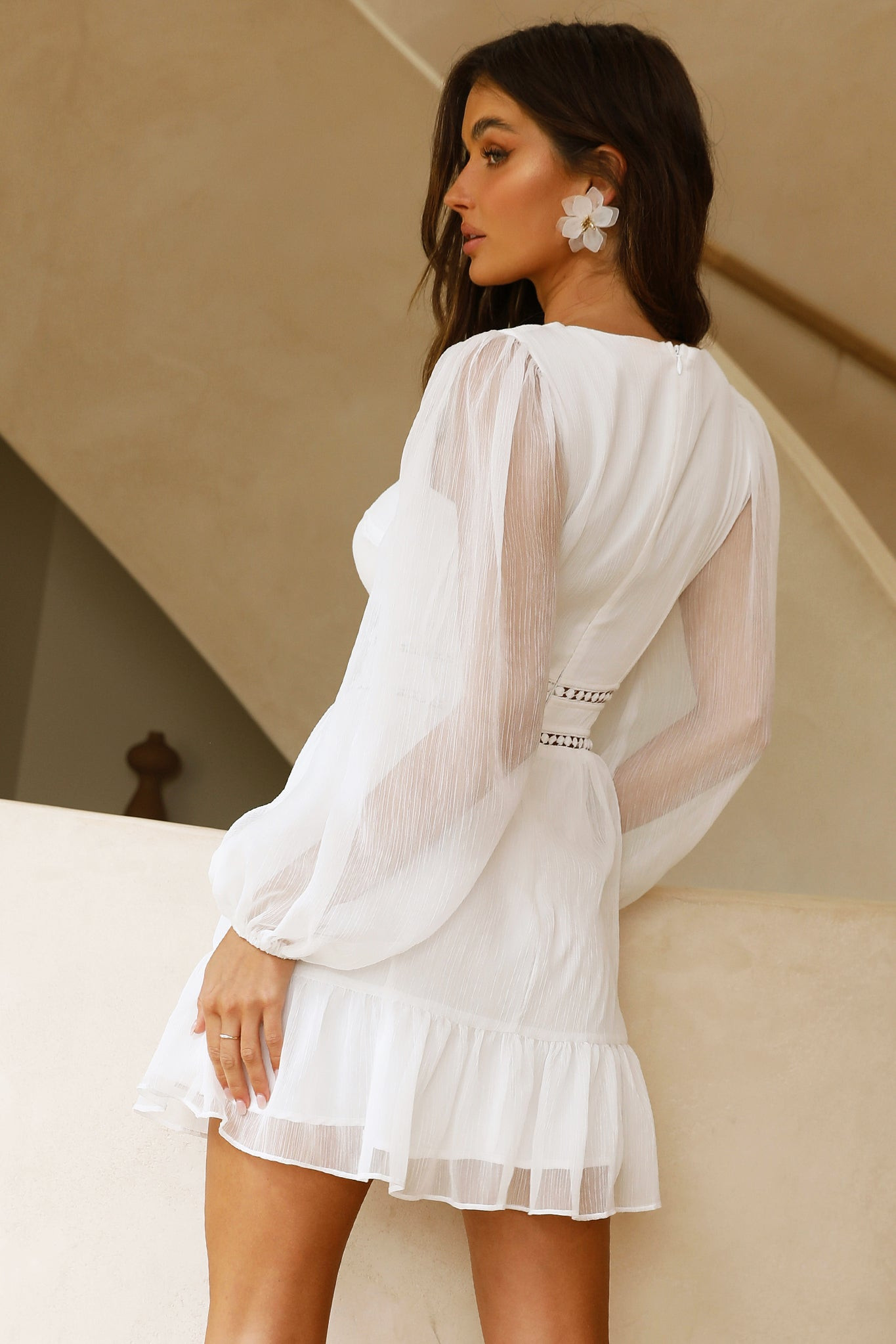 In Heaven Mini Dress - White | Sage and Paige AUS.
