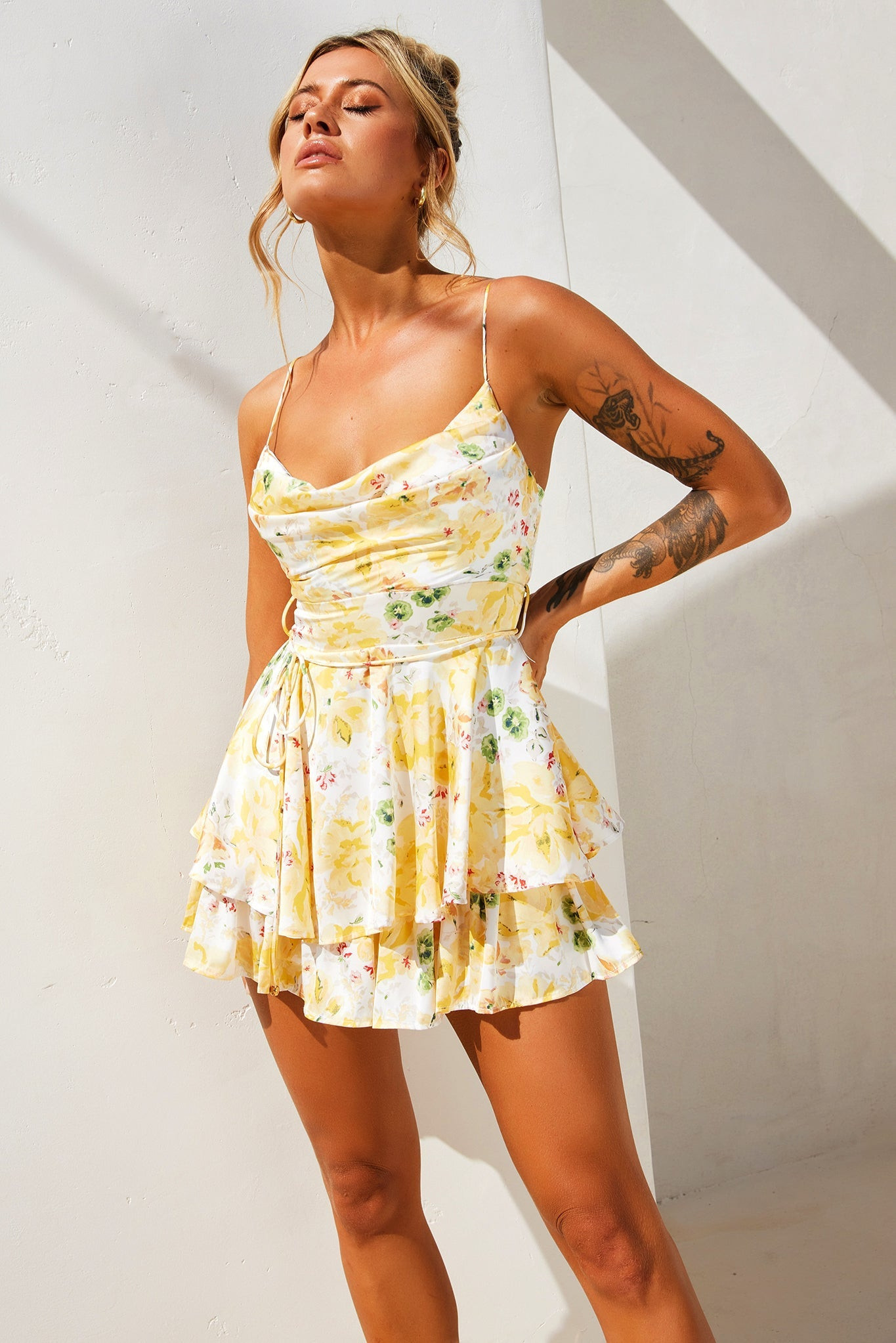 Loving Is Easy Playsuit - Yellow | Sage and Paige AUS.
