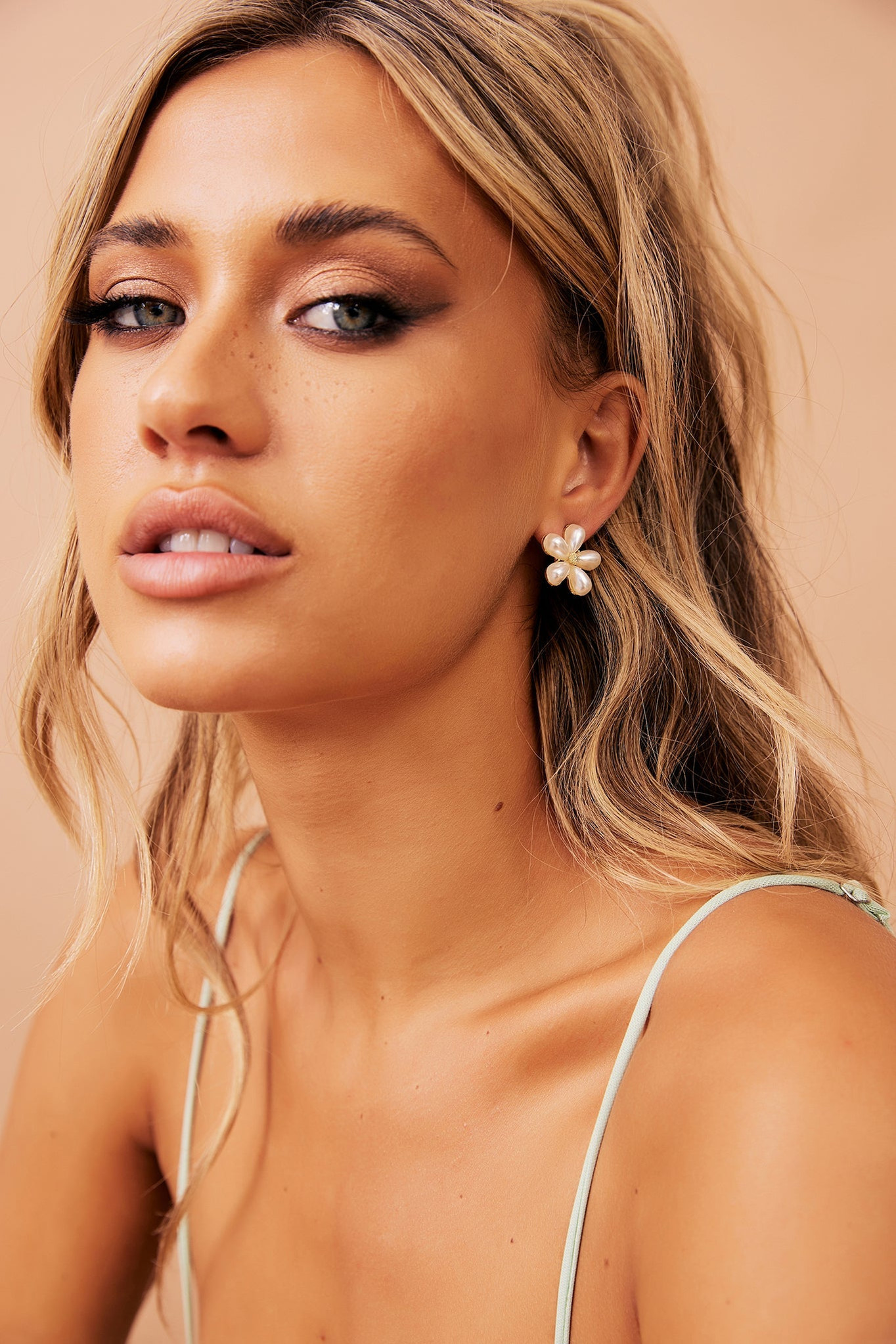 Begin Again Earrings - White | Sage and Paige AUS.