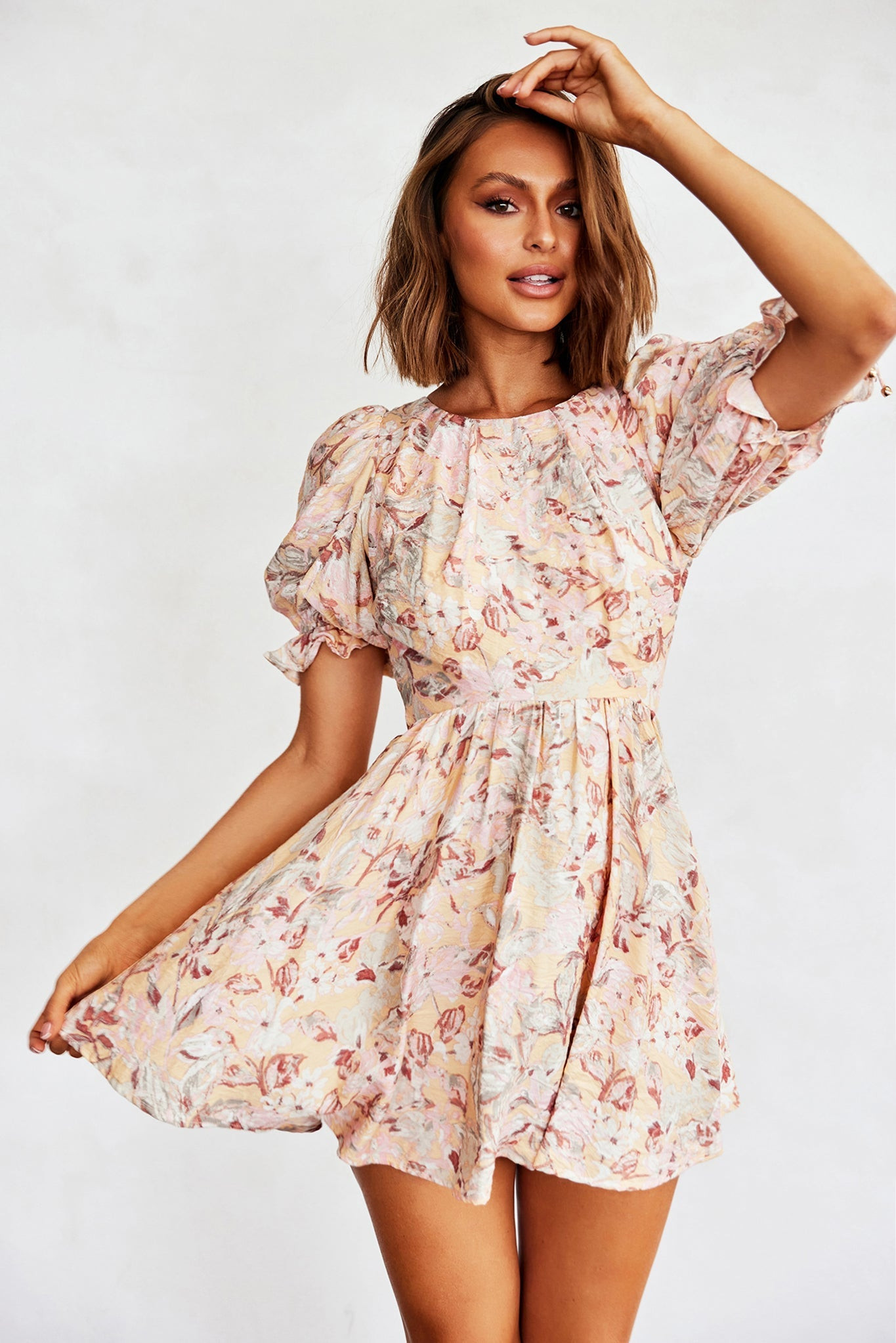 La Perla Mini Dress - Nude | Sage and Paige AUS.