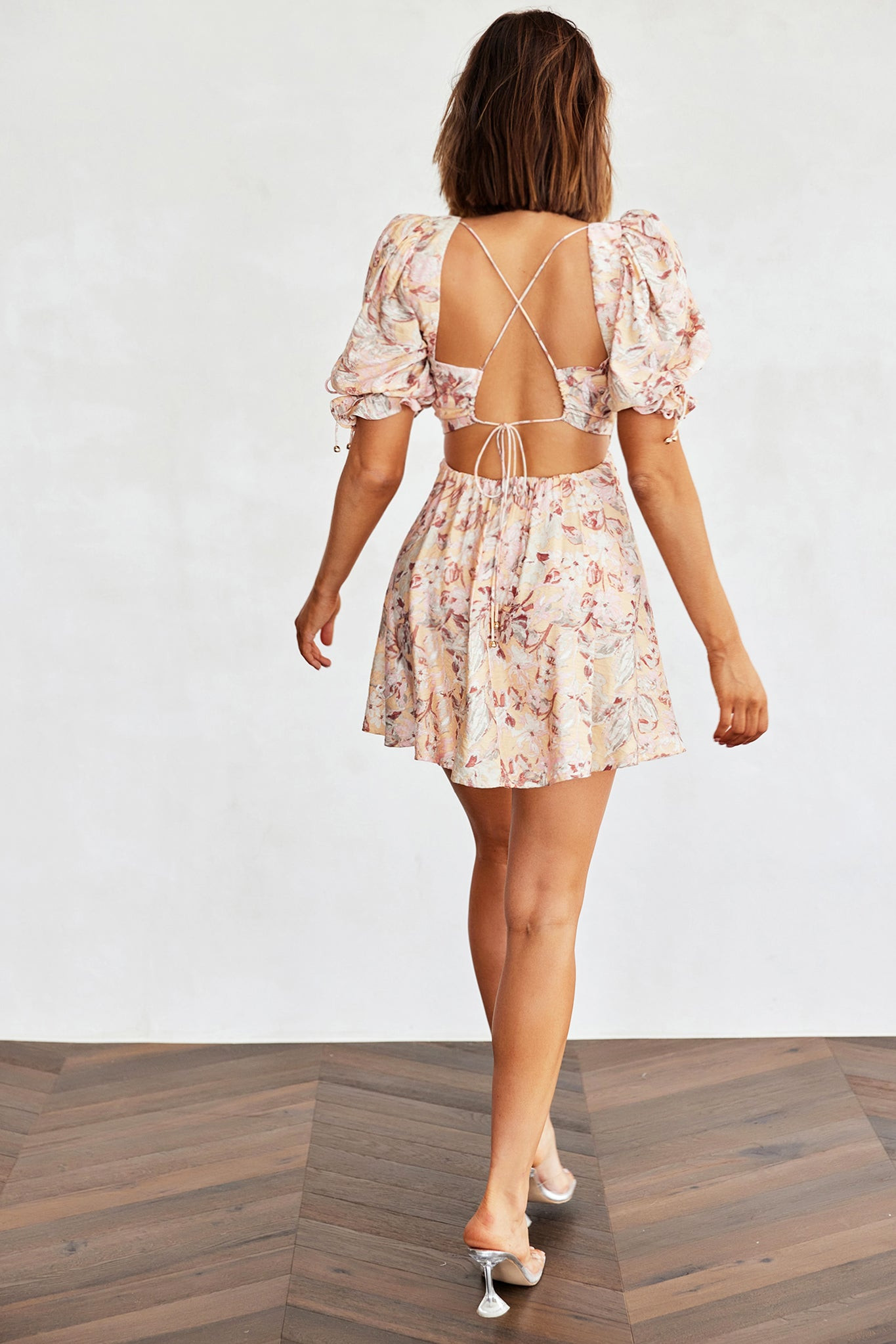 La Perla Mini Dress - Nude | Sage and Paige AUS.