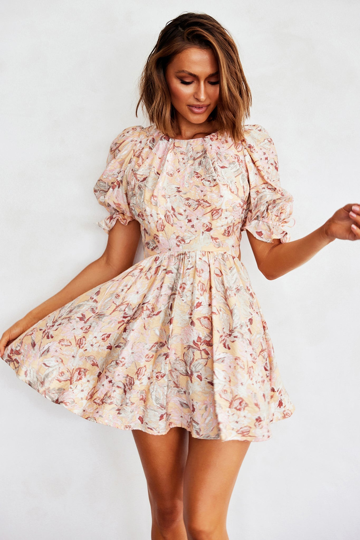 La Perla Mini Dress - Nude | Sage and Paige AUS.