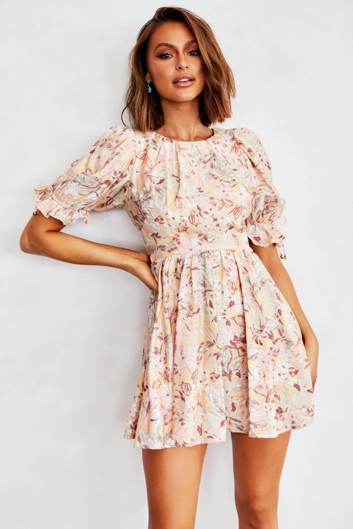 La Perla Mini Dress - Nude | Sage and Paige AUS.