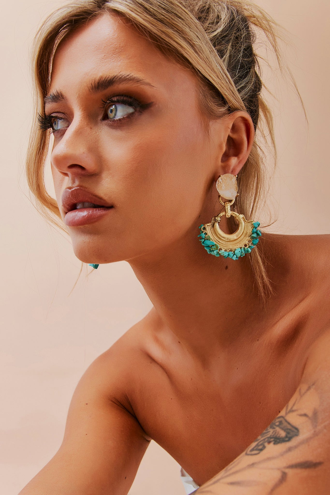 Abigail Earrings - Turquoise | Sage and Paige AUS.