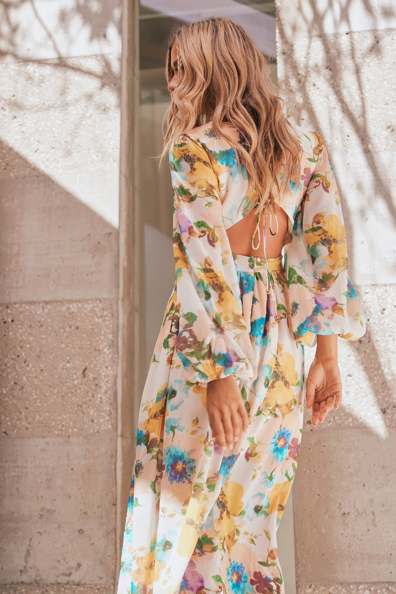 Classic Crew Maxi Dress - Multi | Sage and Paige AUS.