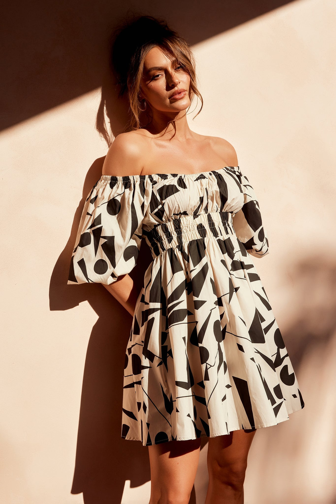 Valencia Mini Dress - Black | Sage and Paige AUS.