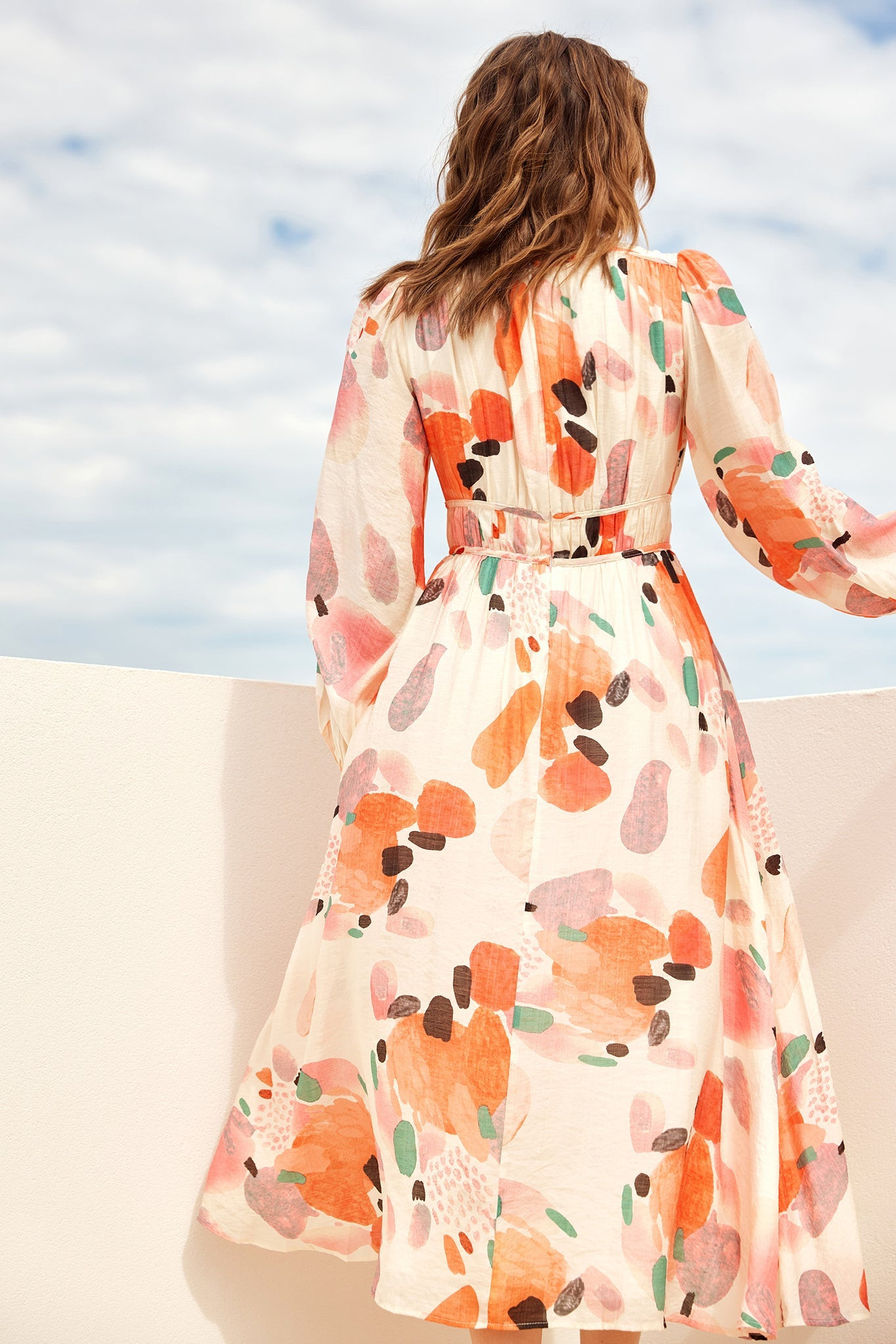 Most Wanted Midi Dress - Orange | Sage and Paige AUS.