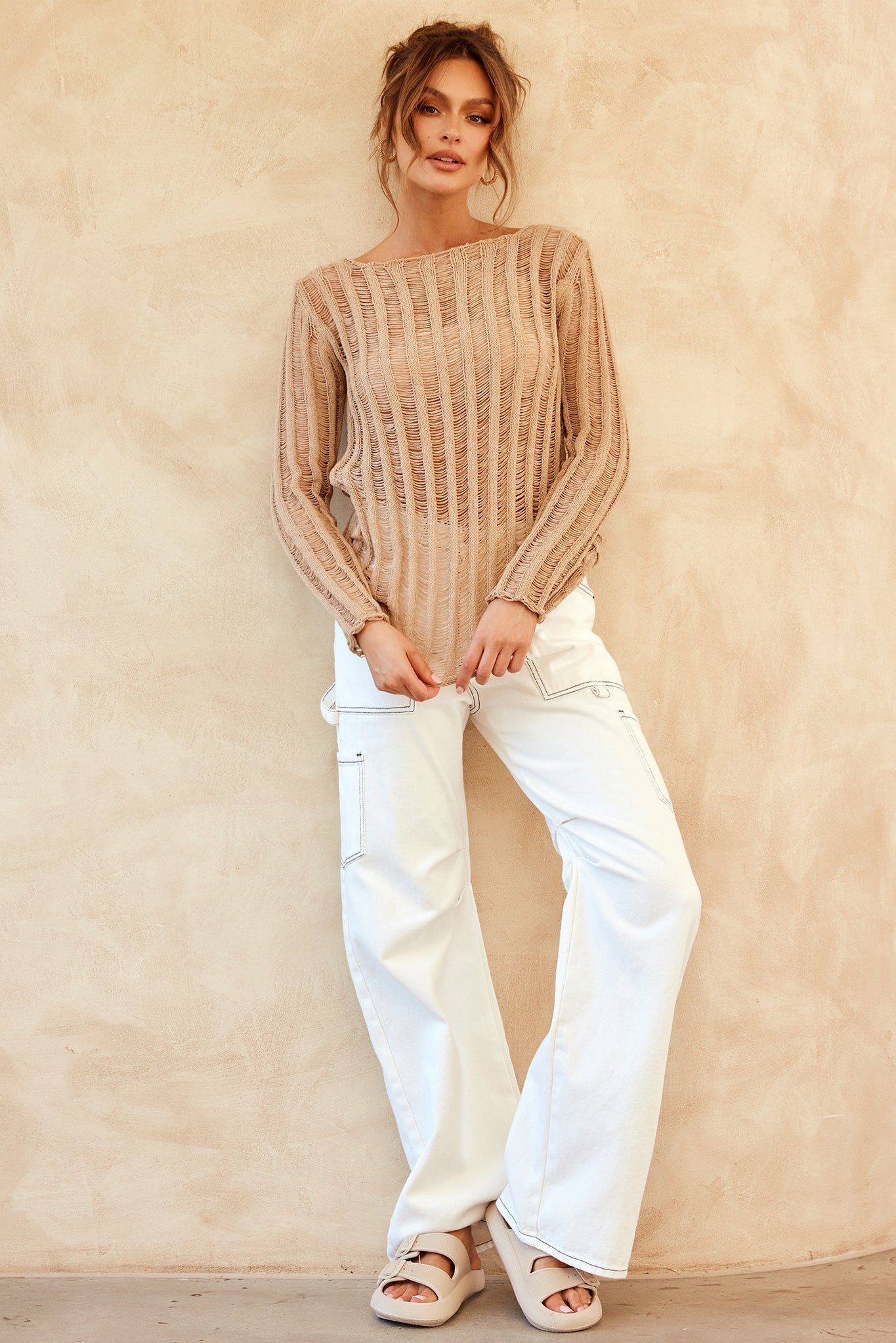 East End Top - Mocha | Sage and Paige AUS.