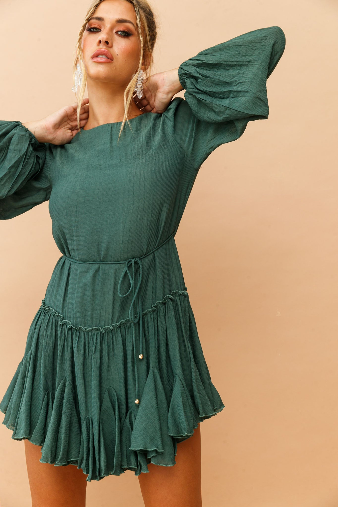 In The Bare Dress - Green | Sage and Paige AUS.