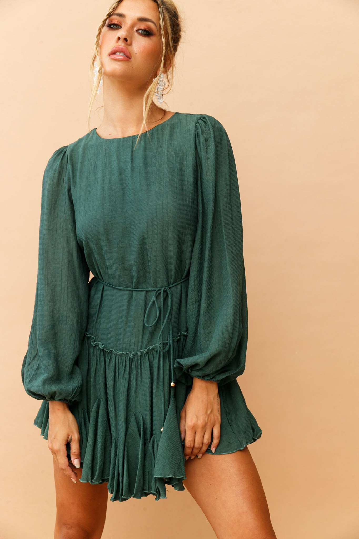 In The Bare Dress - Green | Sage and Paige AUS.