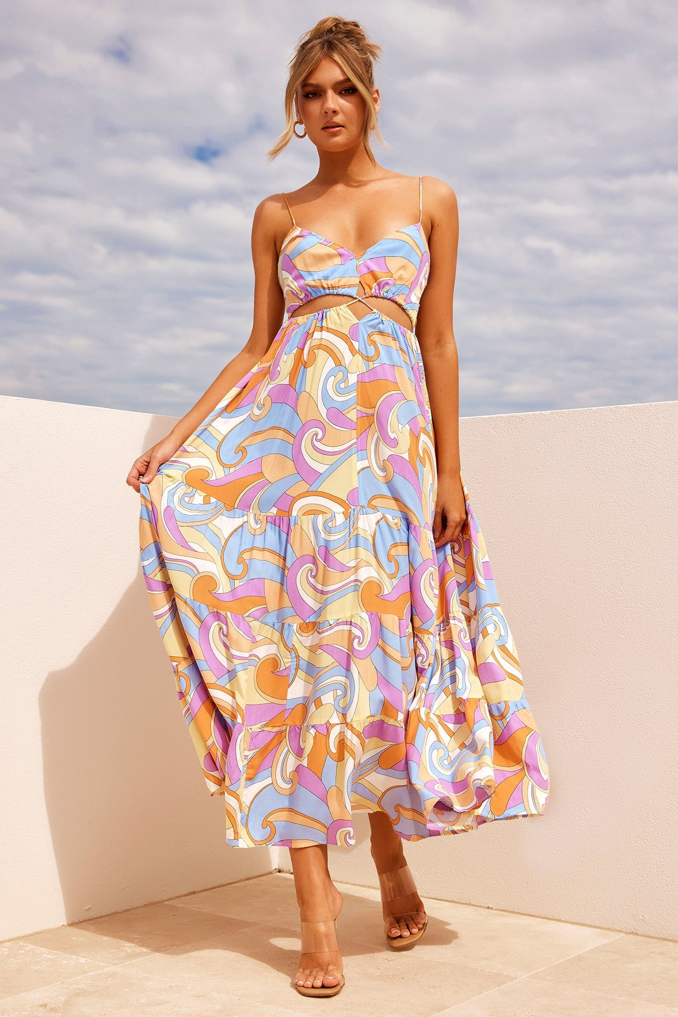 Shine For You Maxi Dress - Multi | Sage and Paige AUS.