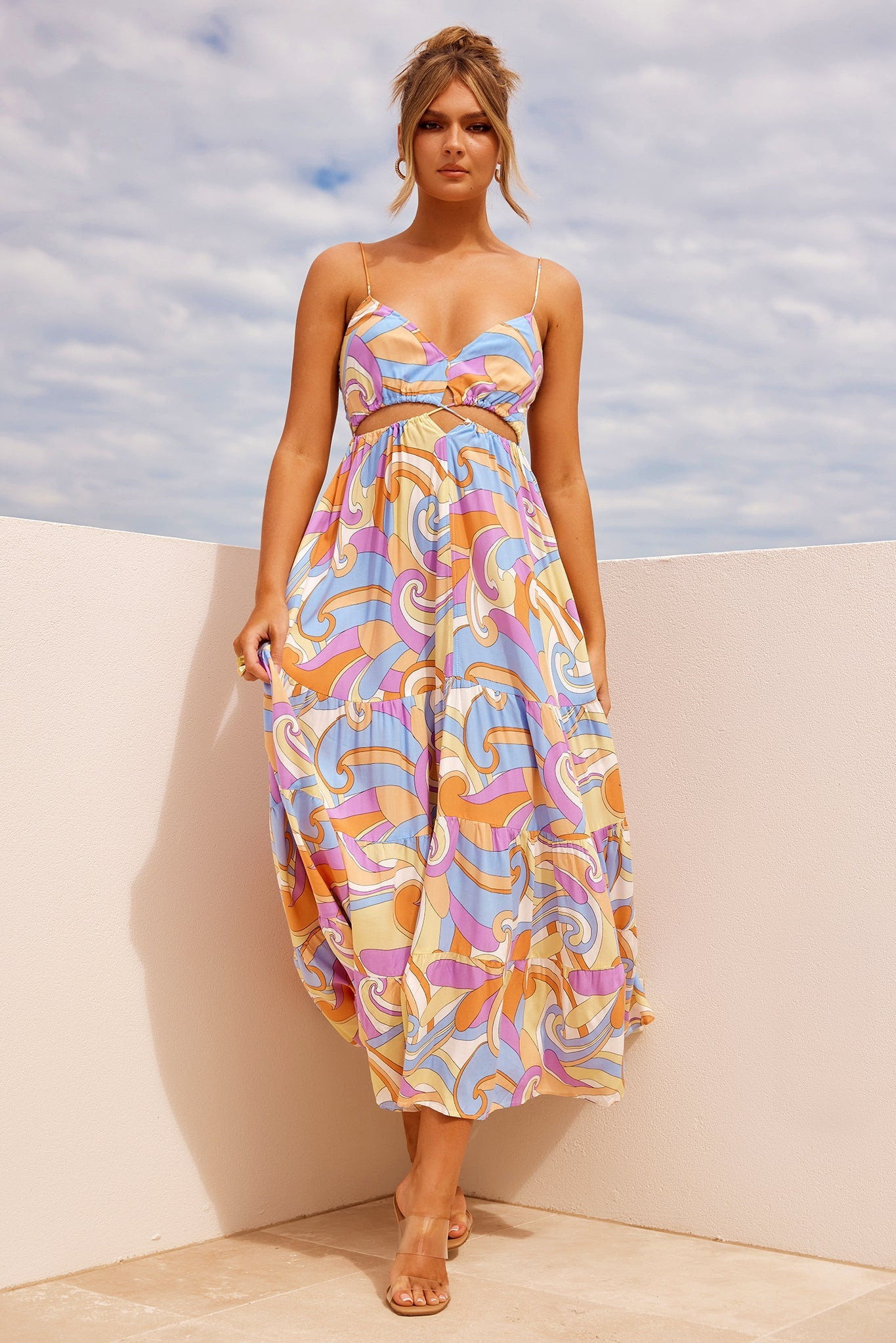 Shine For You Maxi Dress - Multi | Sage and Paige AUS.
