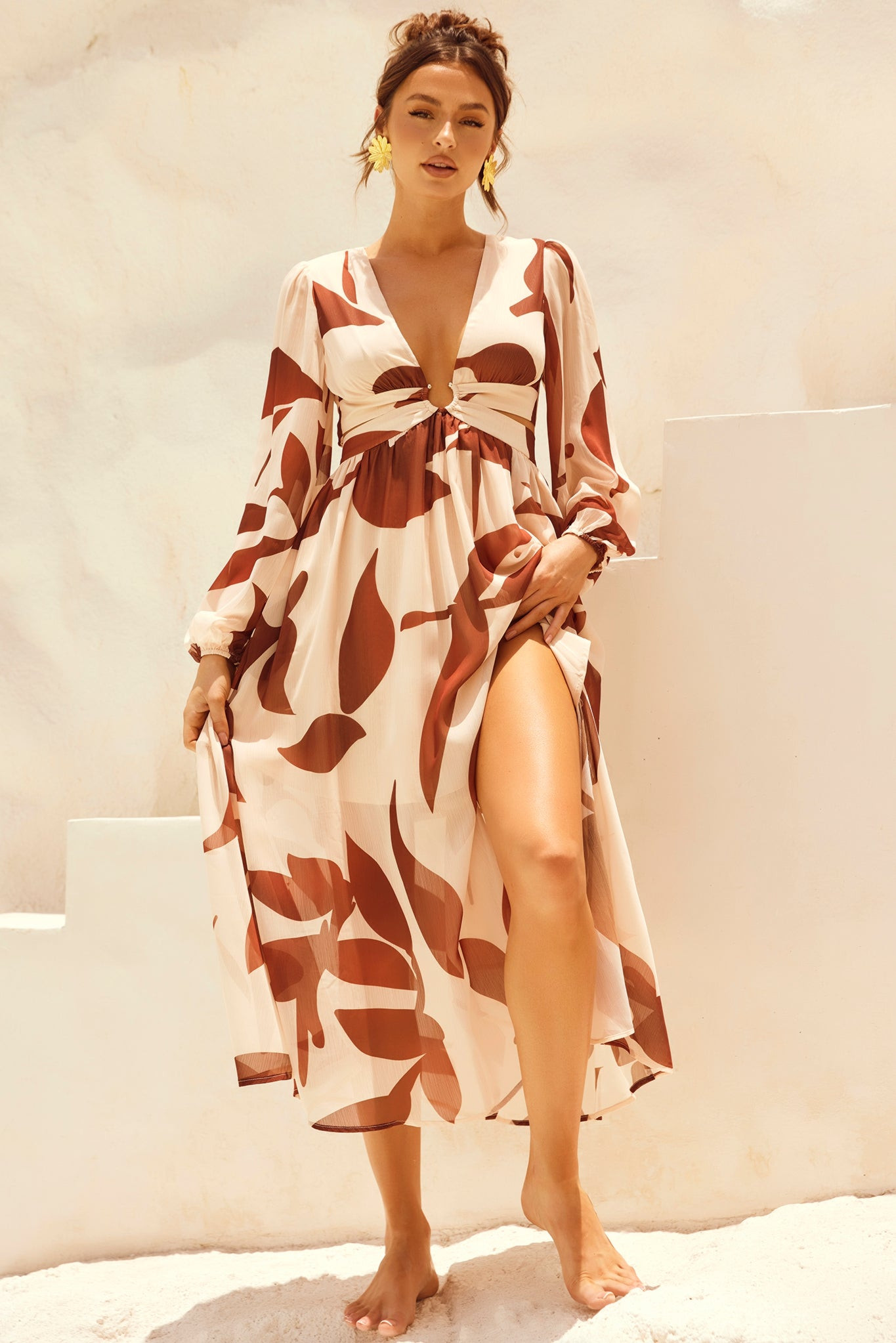 All Time Fave Midi Dress - Wine | Sage and Paige AUS.
