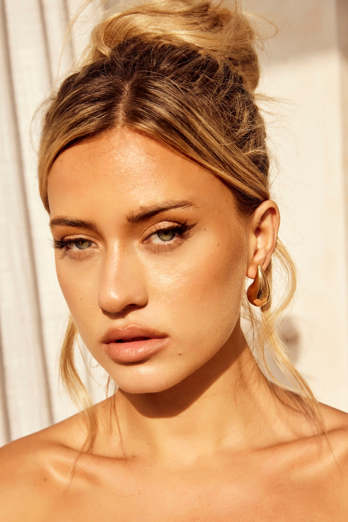Ace Of Something Earrings - Gold | Sage and Paige AUS.