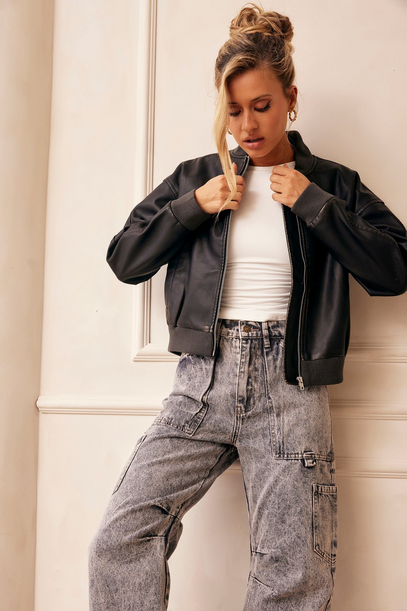Understated Jacket - Black | Sage and Paige AUS.