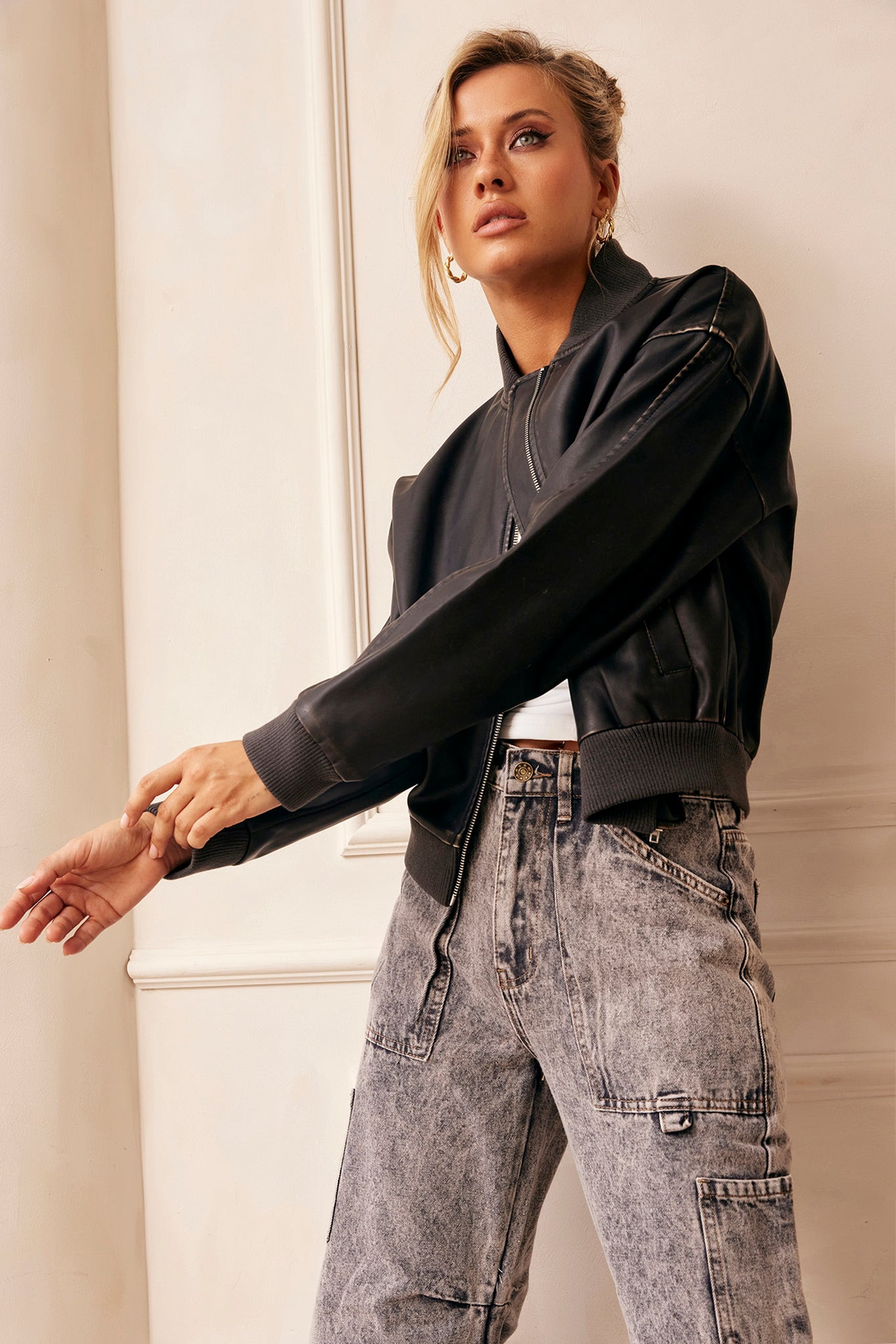 Understated Jacket - Black | Sage and Paige AUS.