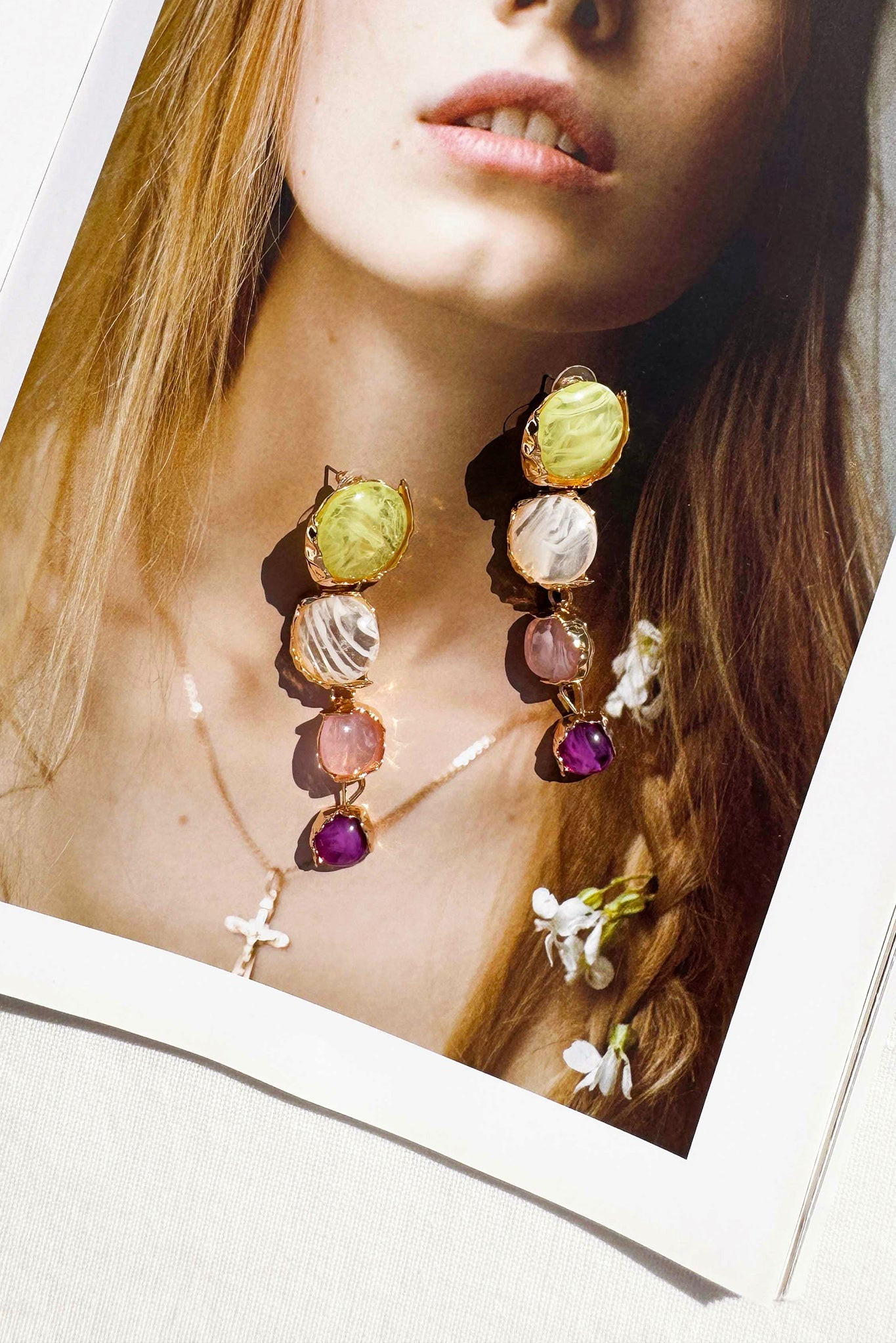 Hazy Baby Earrings - Multi | Sage and Paige AUS.