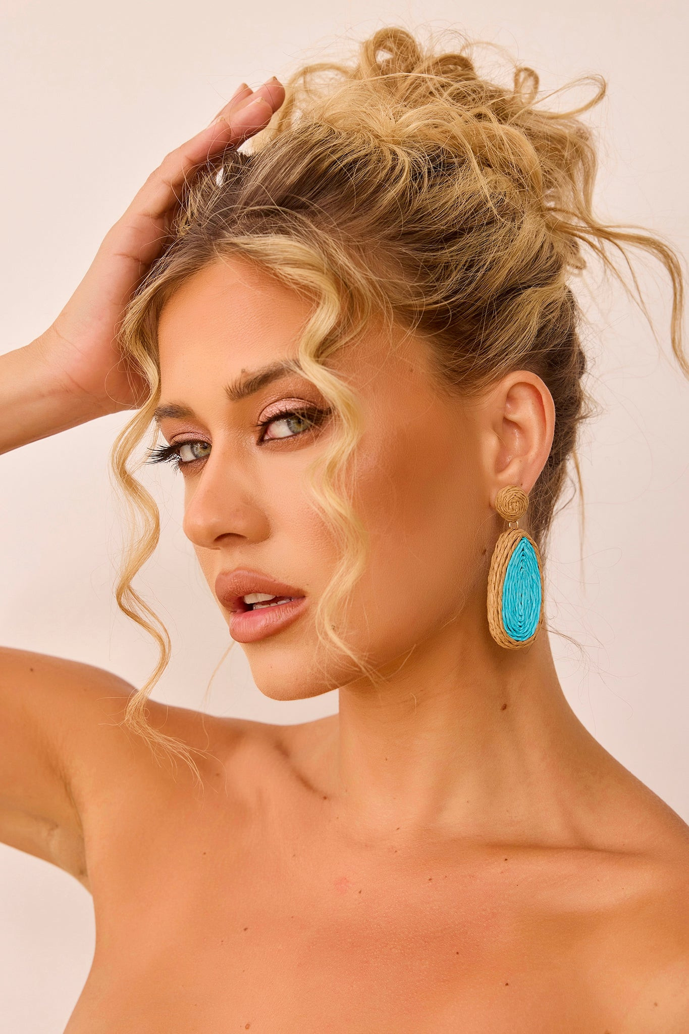 Real Love Earrings - Blue | Sage and Paige AUS.