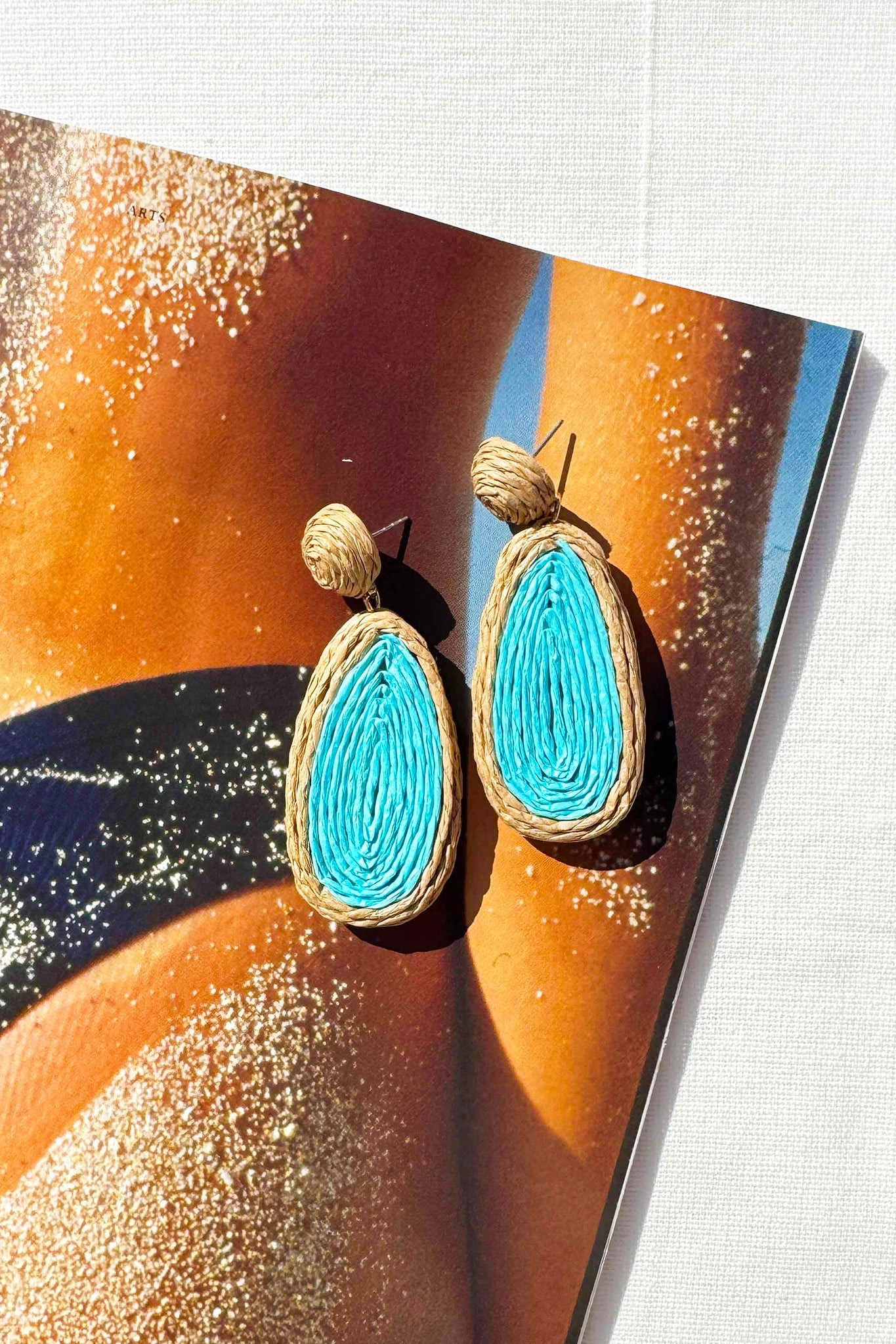 Real Love Earrings - Blue | Sage and Paige AUS.