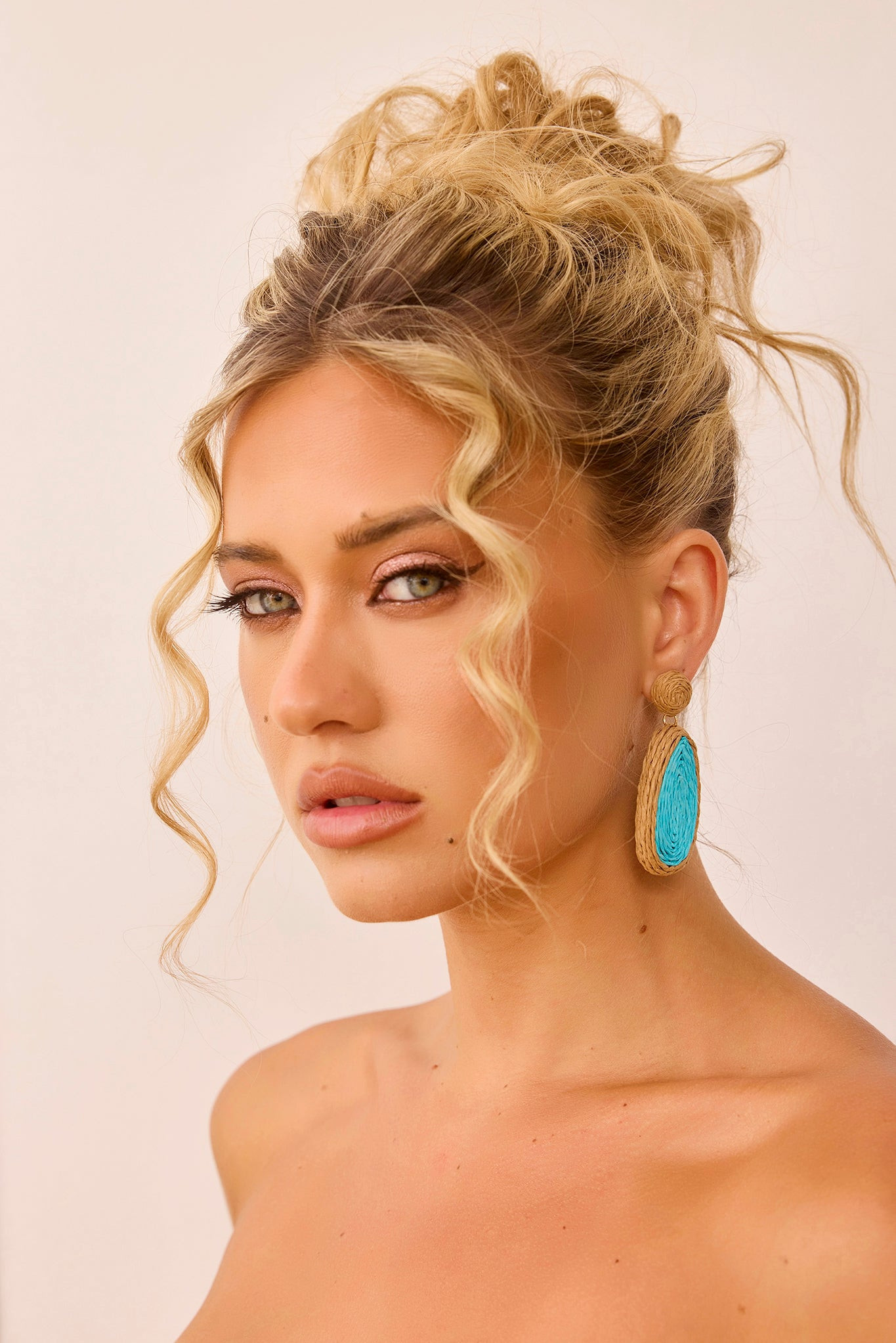 Real Love Earrings - Blue | Sage and Paige AUS.